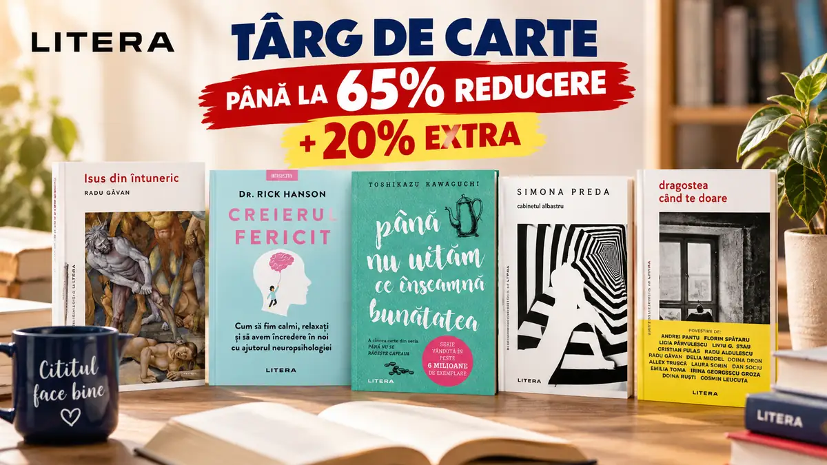 Targ de carti 65%