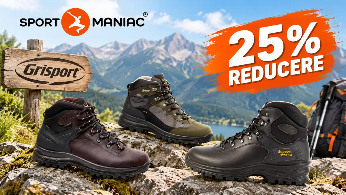 Cod: 25% reducere la bocancii Grisport Angastonite