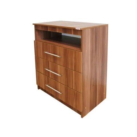 Comoda Spectral Mobila Napoli 3 Sertare Satin