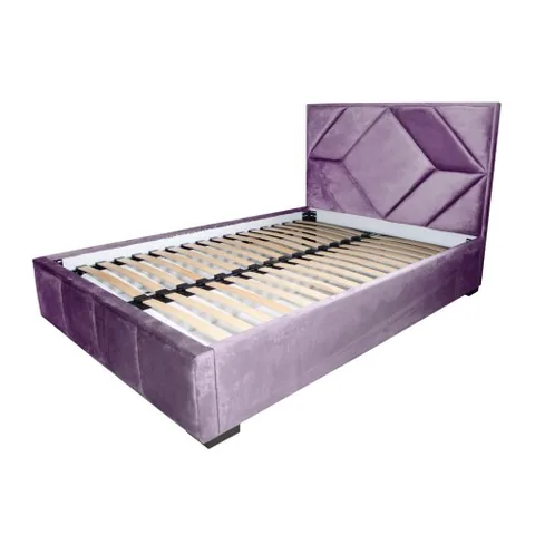 Spectral Mobila Pat Tapitat Gold Romb 160x200