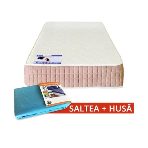 Spectral Mobila SuperOrtopedica Lux Saltex 90x200cm Set cu Husa Elastic