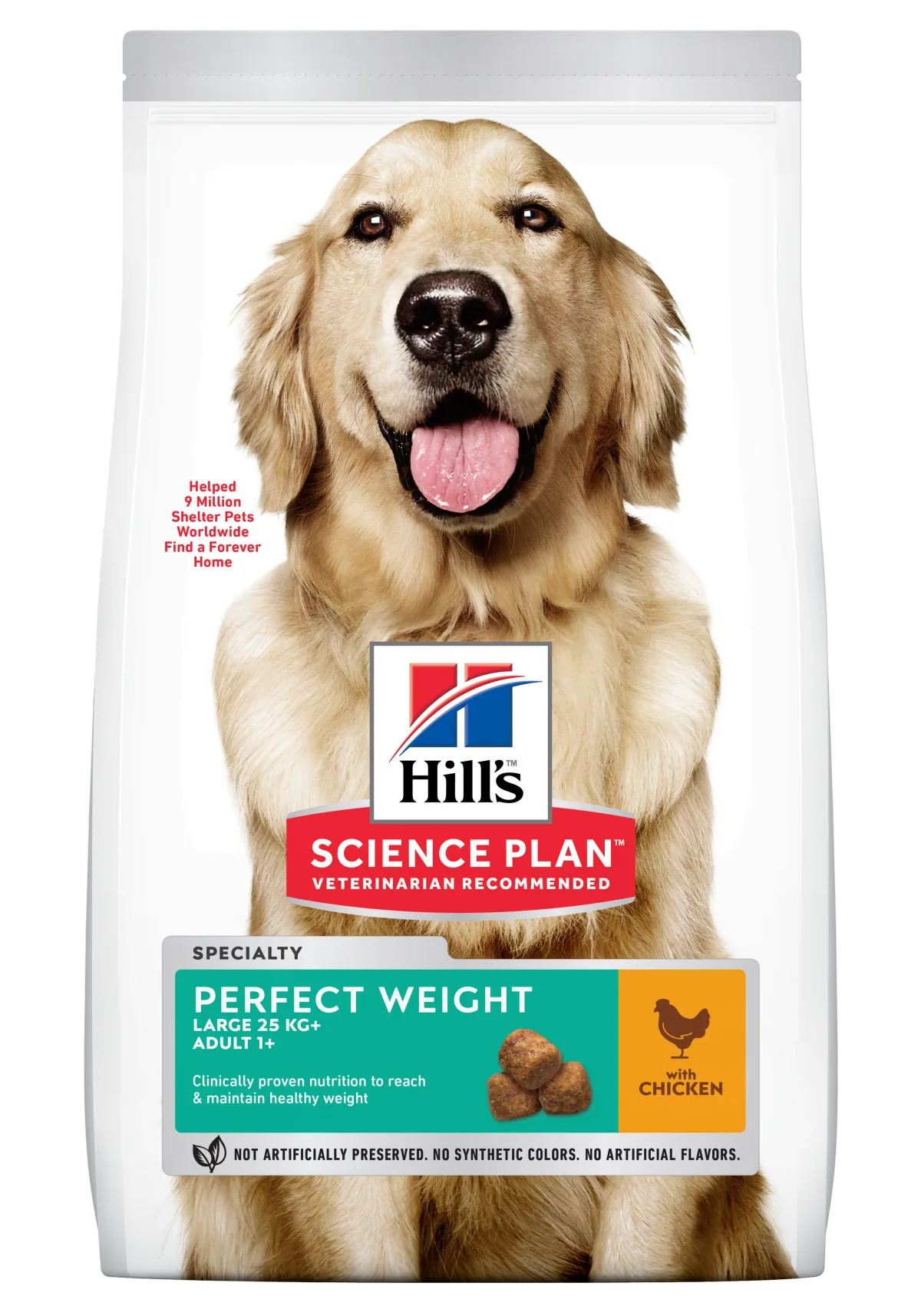 Hrana Uscata Caini Hills Science Plan Perfect Weight Adult Rasa Mare Pui 12kg