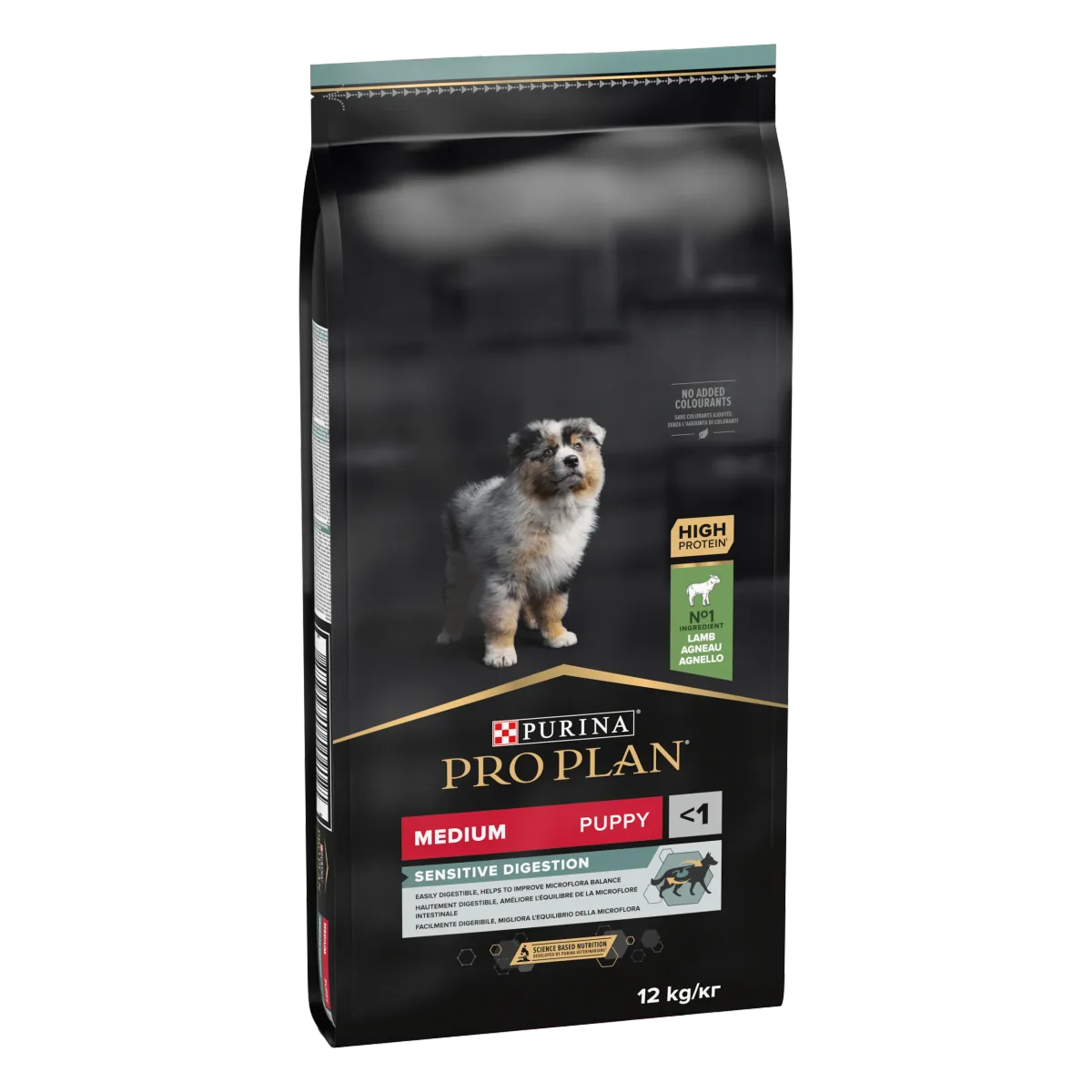 Hrana Uscata Pui Caini Purina Pro Plan PRO PLAN Talie Medie Sensitive Digestion Miel 12kg
