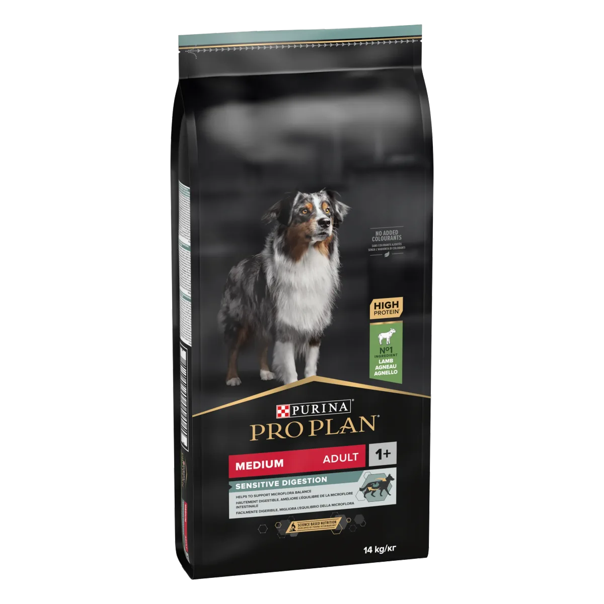 Hrana Uscata pentru Caini Purina Pro Plan Adult Sensitive Digestion Talie Medie Miel 10kg