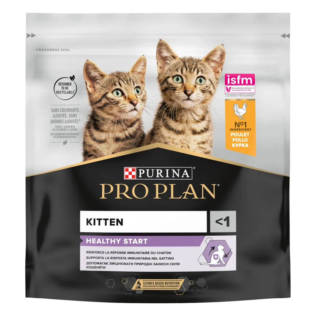 Hrana Uscata pentru Pui de Pisica Purina Pro Plan KITTEN Healthy Start Pui 400g