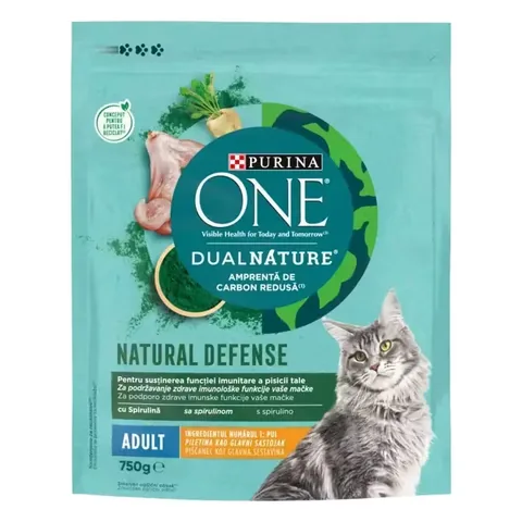 Hrana Uscata pentru Pisici Purina ONE DualNature Adult cu Pui 750g
