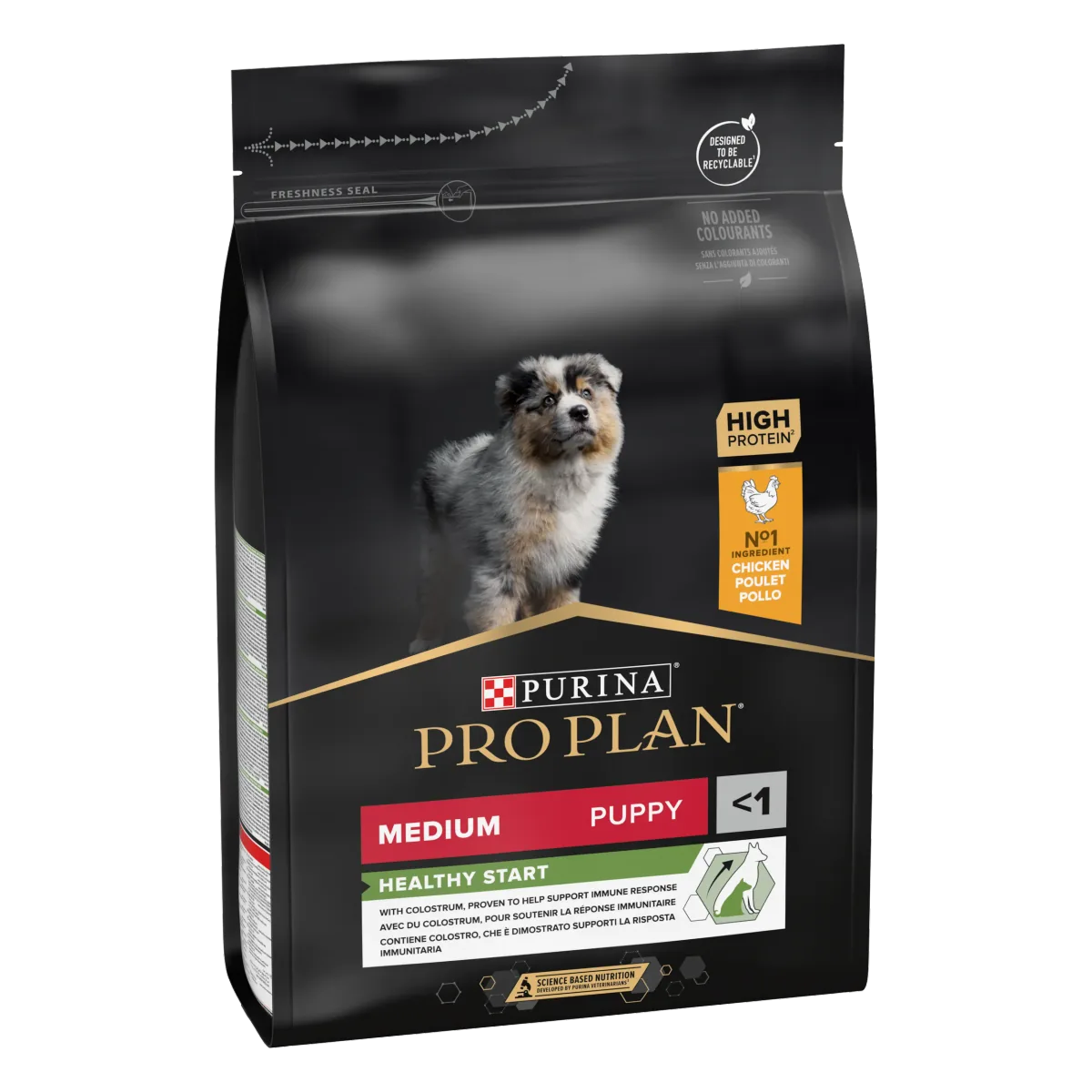 Hrana Uscata pentru Caini Purina Pro Plan Puppy Healthy Start Talie Medie Pui 3kg