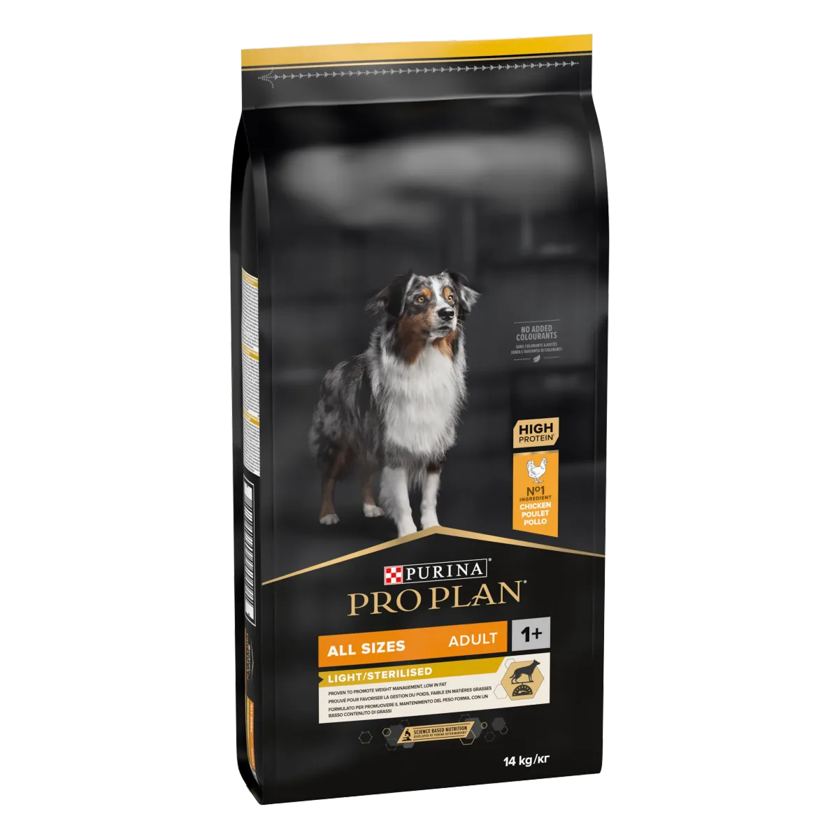 Hrana Uscata pentru Caini Purina Pro Plan Adult Light Sterilised Pui 14kg