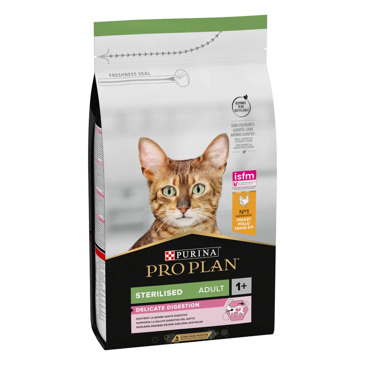 Purina Pro Plan Sterilised Sensitive Digestion Pui 1.5kg