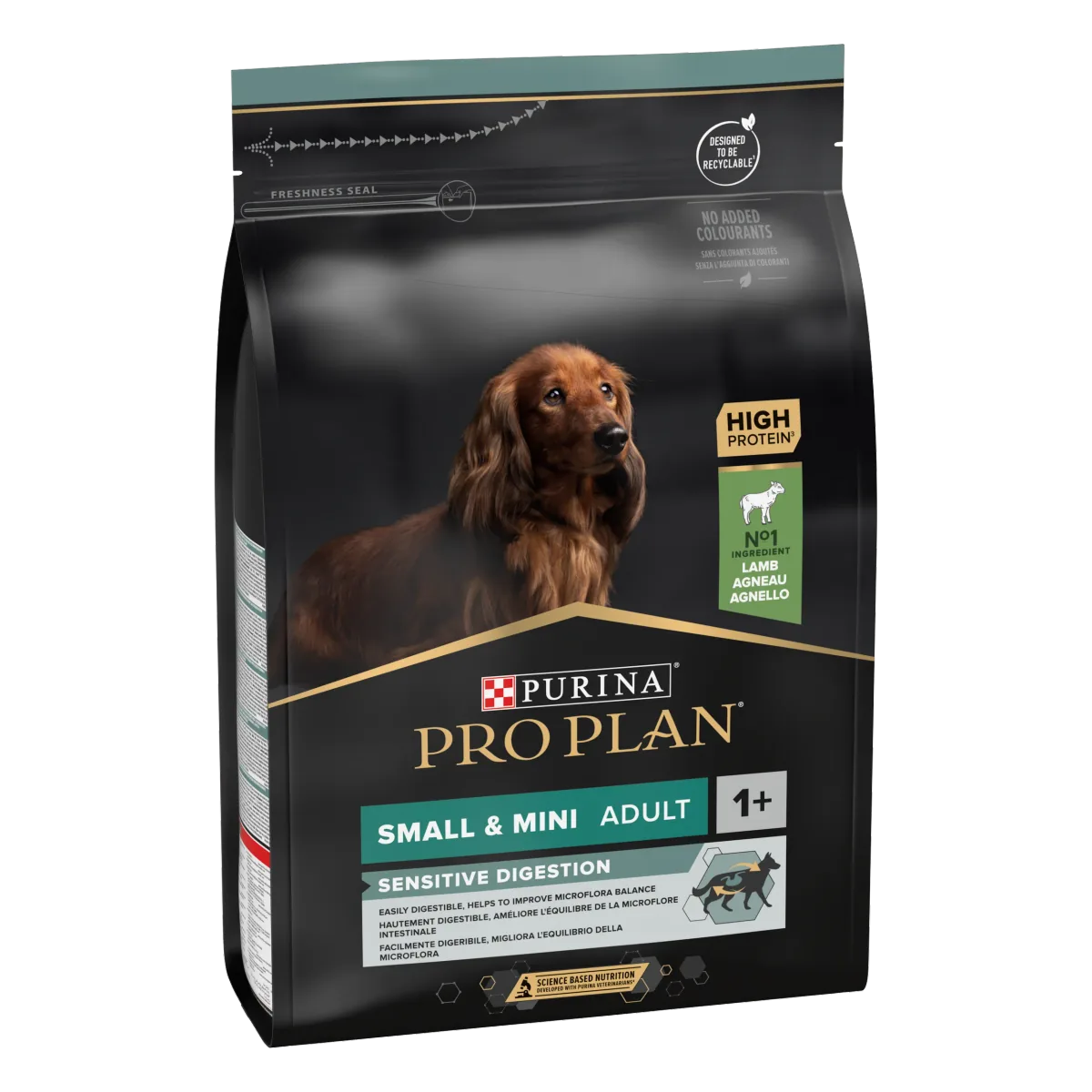 Hrana Uscata Caini Purina Pro Plan Adult Digestie Sensibila Talie Mica Miel 3kg