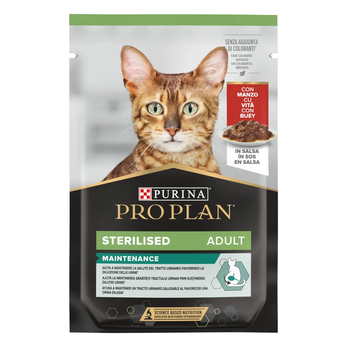 Hrana Umeda pentru Pisici Purina Pro Plan Sterilised Nutrisavour Vita in Sos 85g