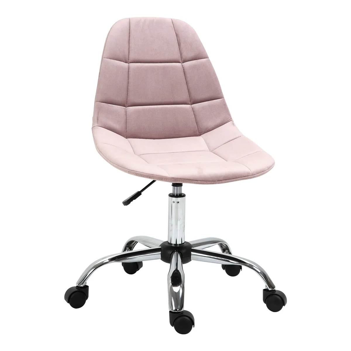 Scaun de Birou Vinsetto Ergonomic Reglabil Pivotant Roz