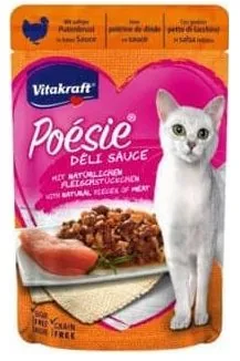 Plic Hrana Umeda Vitakraft Poesie Curcan in Sos 85g