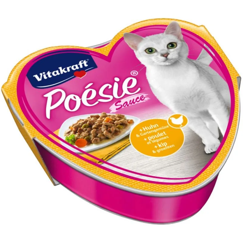 Conserva Vitakraft Poesie Sauce Pui/Legume 85g