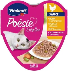 Conserva Pentru Pisici Vitakraft Poesie Sauce Vita/Morcov 85g