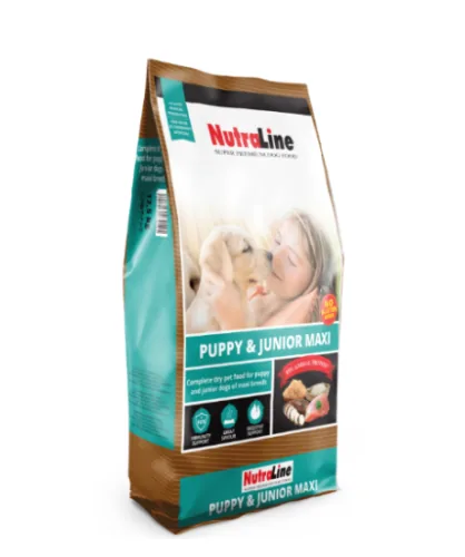 Hrană Uscată Câini Nutraline Puppy & Junior Maxi 3kg