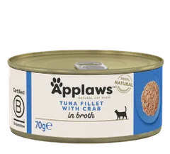 Applaws Cat Cons File Ton si Crab 70g