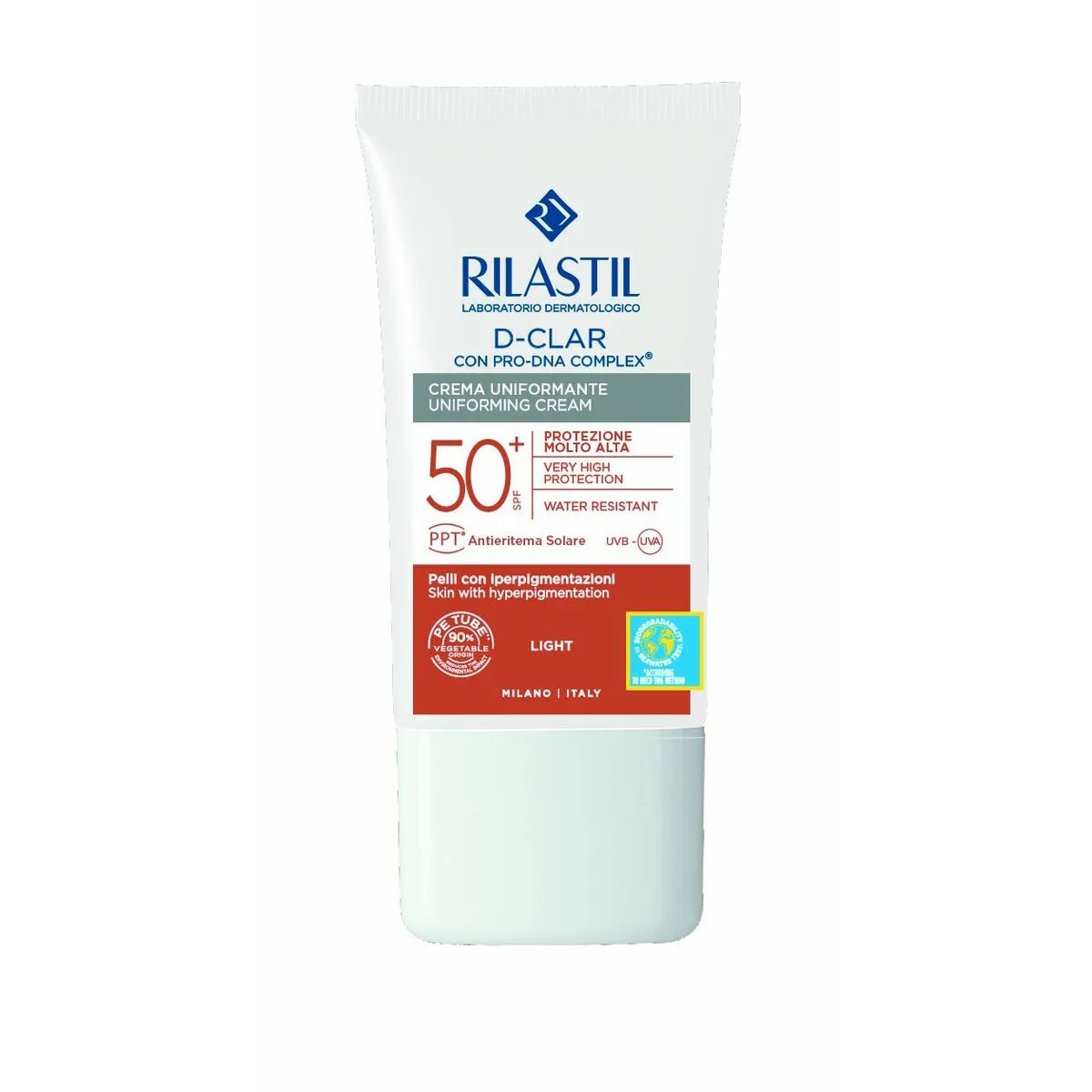 Protector Solar de Față Rilastil Sun System Unificatoare SPF 50 Light 40ml