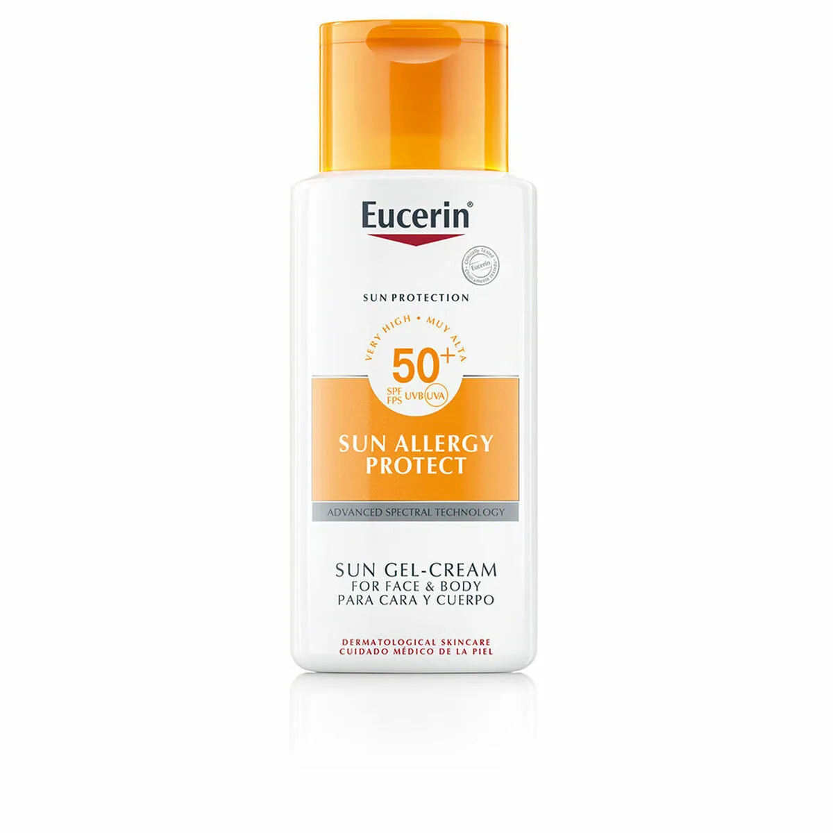 Gel de Protecție Solară Eucerin Sun Allergy Protect Crem SPF 50 150ml Piele Alergică