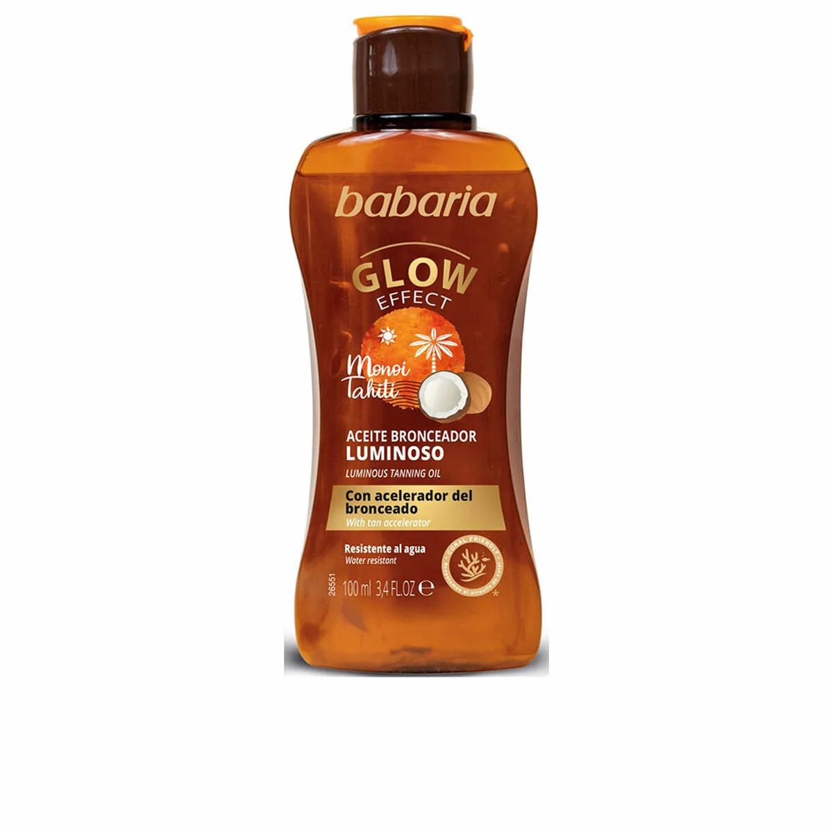 Ulei Bronzant Babaria Monoi Tahiti 100ml