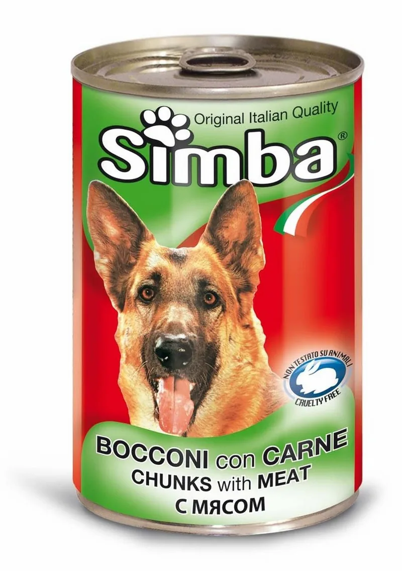 Hrana Umeda pentru Caini Gran Bonta Simba Dog Vitel Adulti 415g