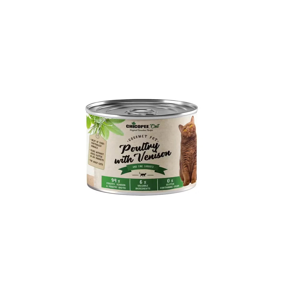 Hrana Umeda pentru Pisici Chicopee Poultry with Venison Adult 195g