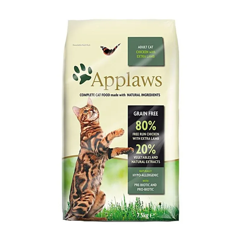 Hrana Uscata pentru Pisici Applaws Pui si Miel 2kg