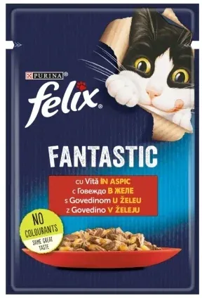 Plic Hrana Pisici Purina Felix Fantastic Vita 85g