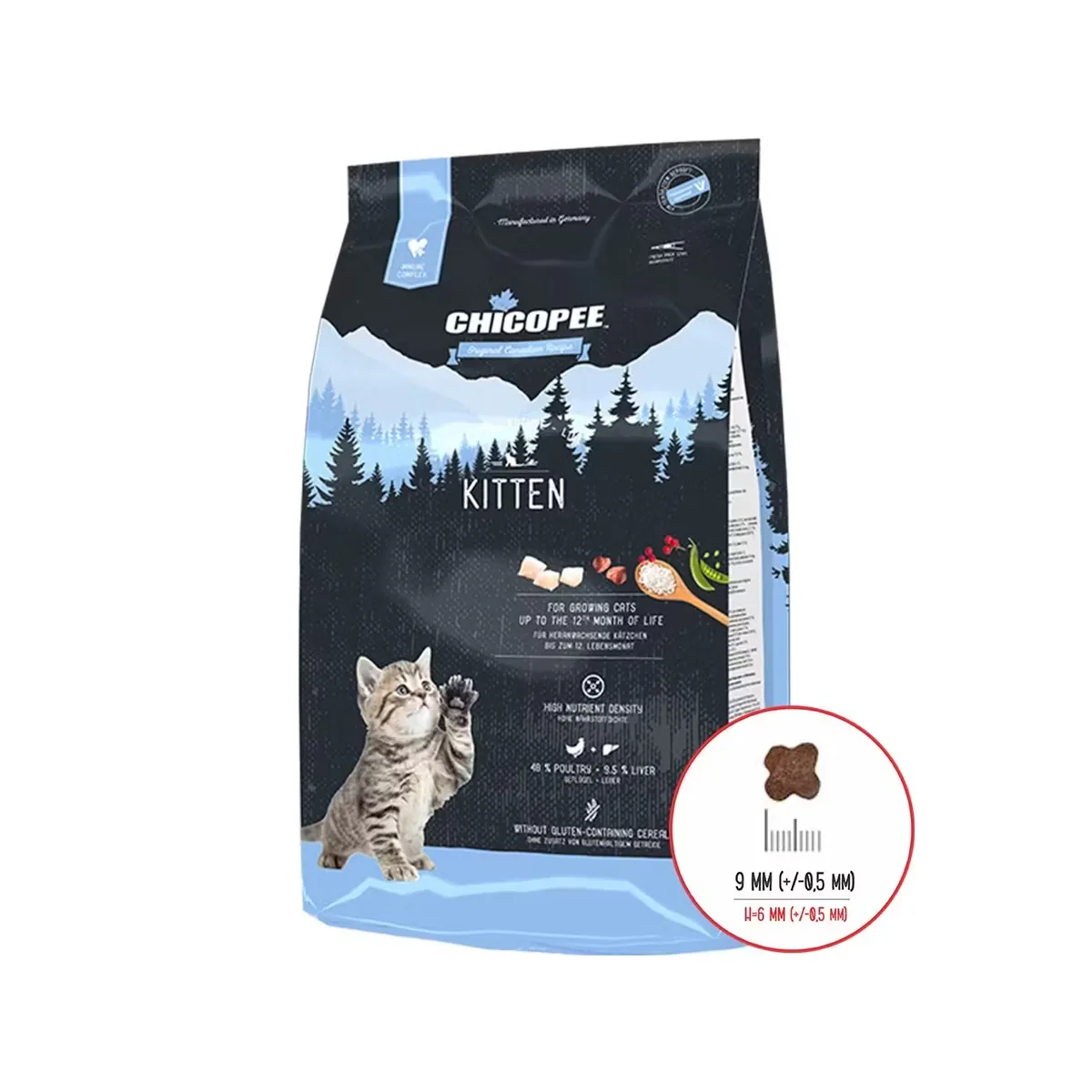 Hrana Uscata Pisici Chicopee Holistic Nature Line Kitten 8kg
