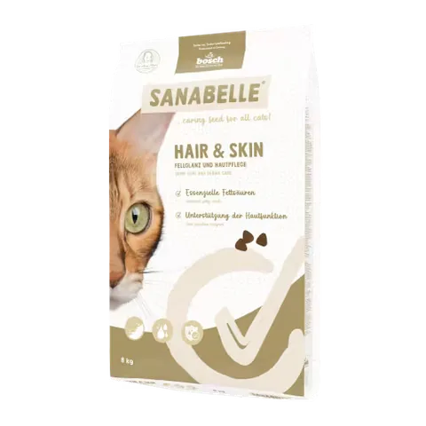 Hrana Uscata pentru Pisici Sanabelle Hair and Skin 8kg