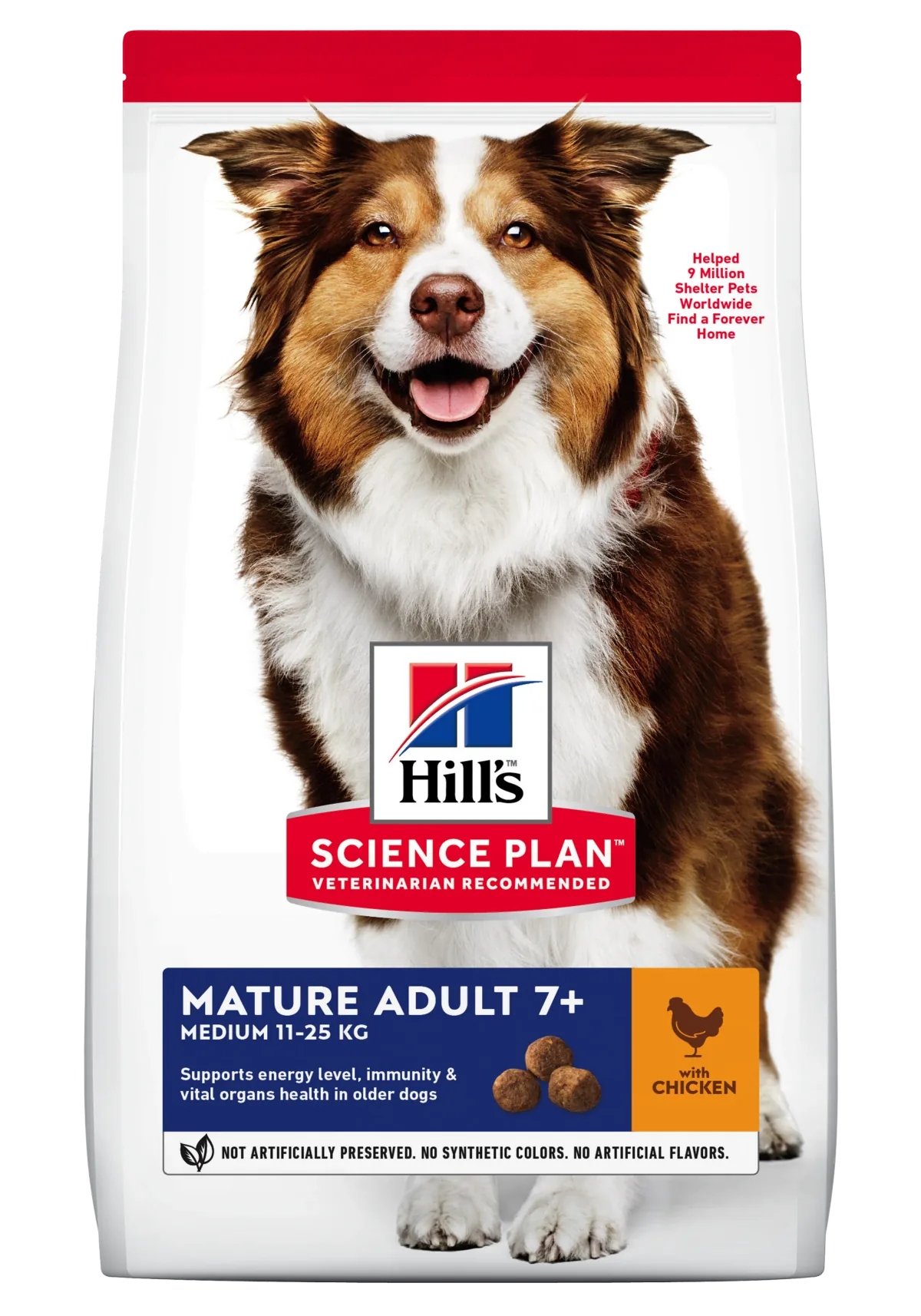 Hrana Uscata pentru Caini Hills Science Plan Mature Adult Medium Pui 14kg