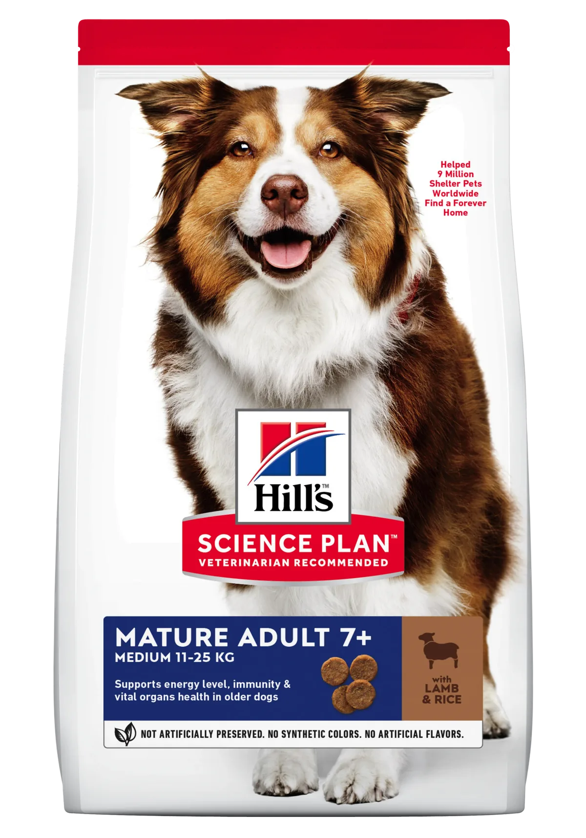 Hrana Uscata Caini Hills Science Plan Canine Mature Medium Lamb and Rice 14kg