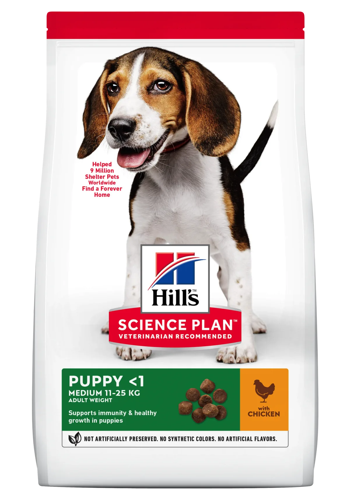Hrana Uscata Caini Hill's Science Plan Puppy Medium Chicken 2.5kg