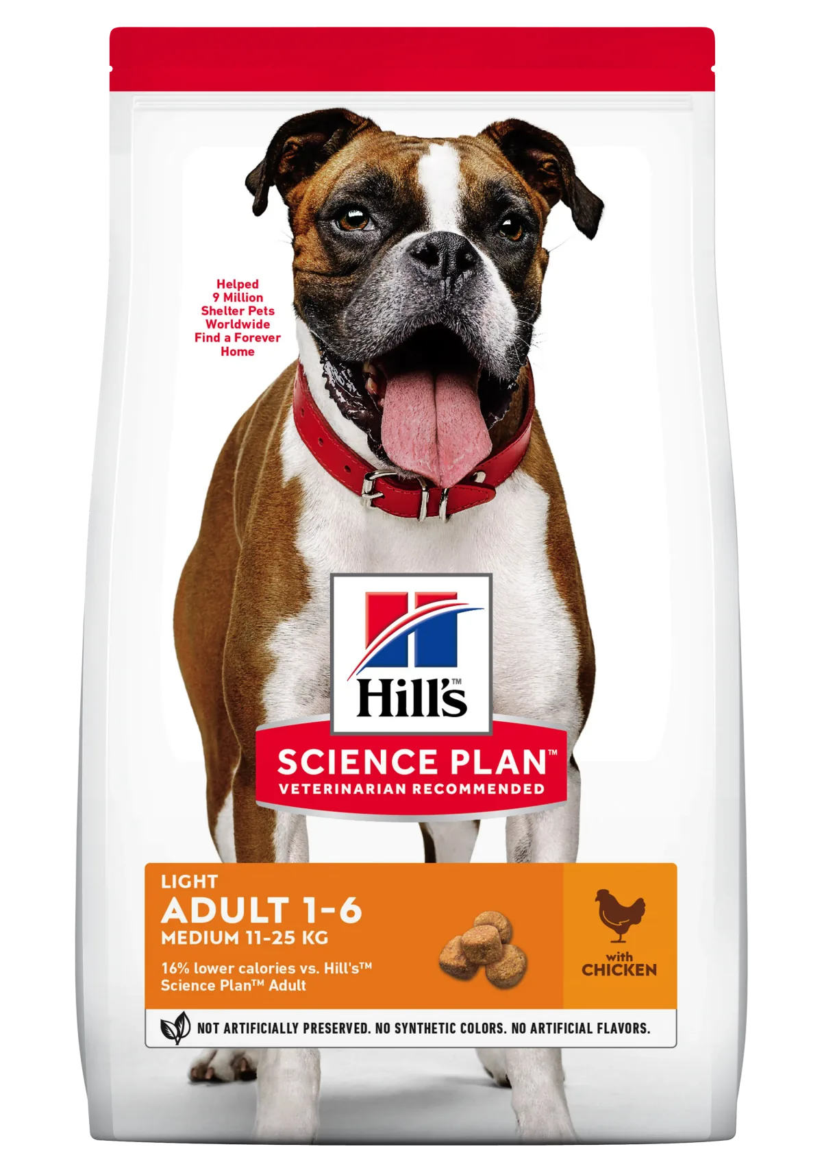 Hrana Uscata pentru Caini Hills Science Plan Adult Light Medium Chicken 2.5kg