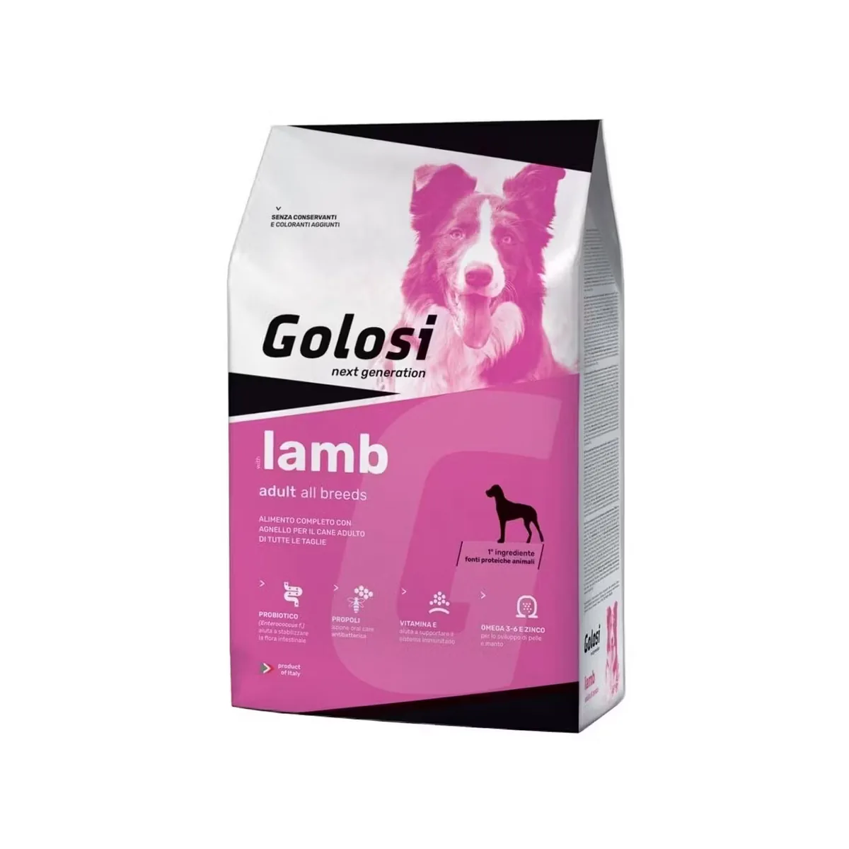 Hrana Uscata pentru Caini Golosi Dog Lamb Adult All Breeds 12kg