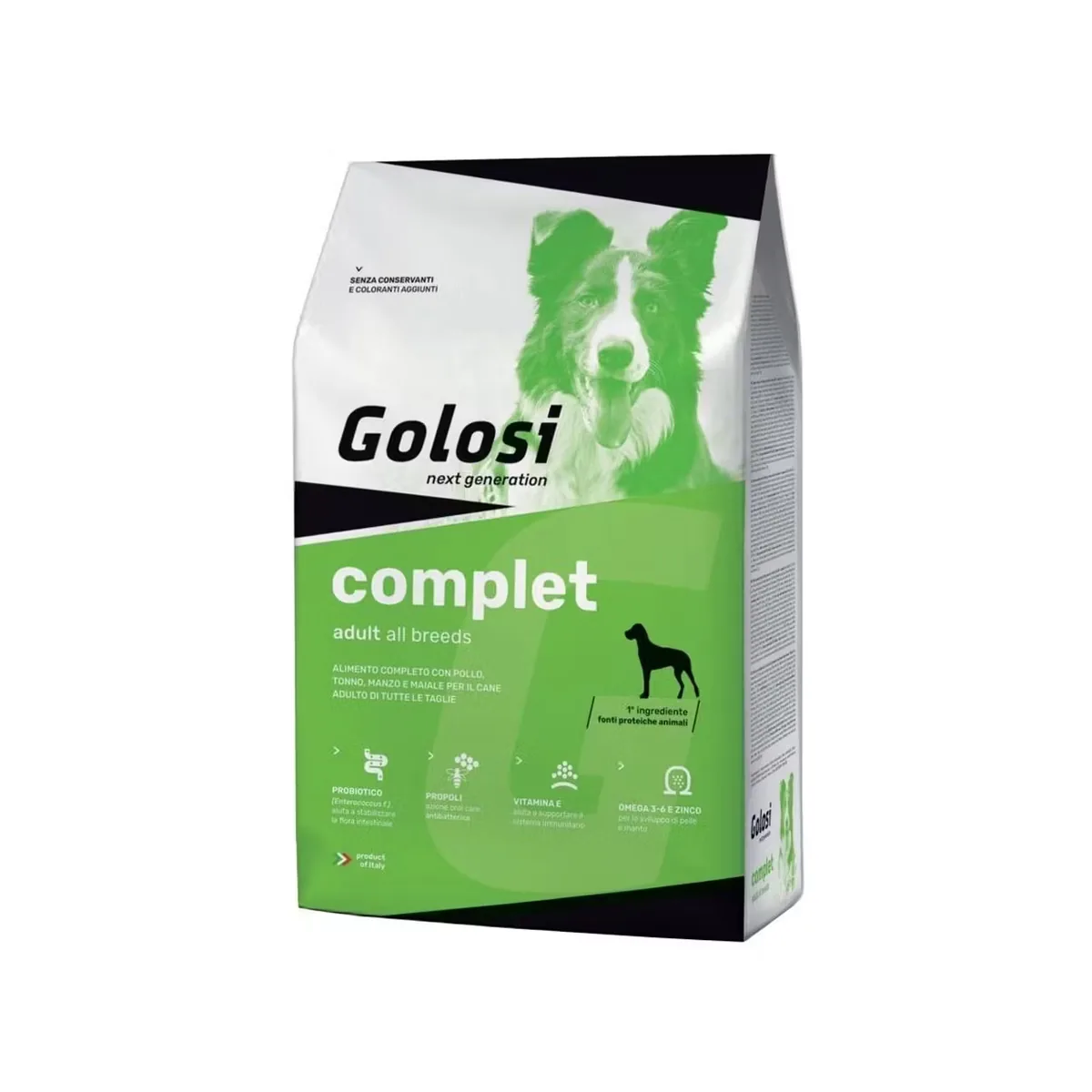 Hrana Uscata Pentru Caini Golosi Dog Complet Adult All Breeds 12kg
