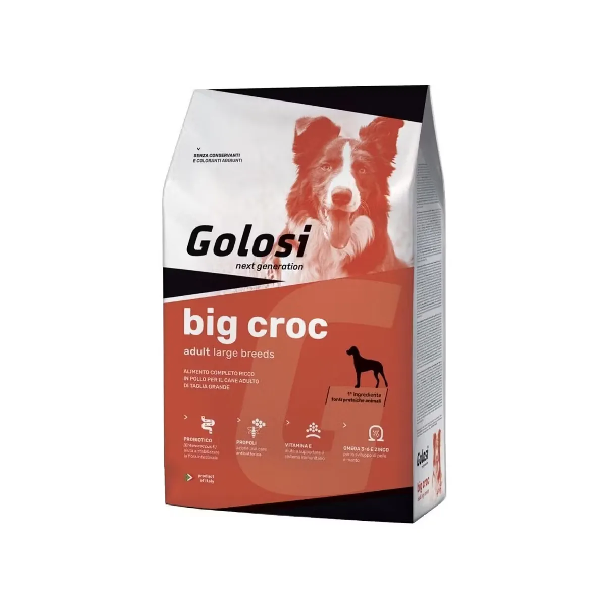 Hrana Uscata Caini Golosi Dog Big Croc Adult Large Breeds 12kg