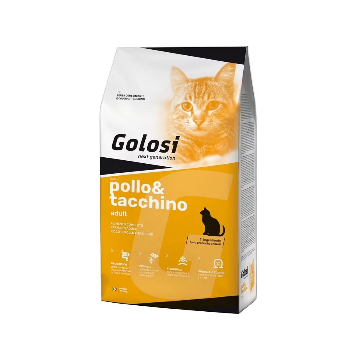 Hrana Uscata pentru Pisici Golosi Pui si Curcan 20kg