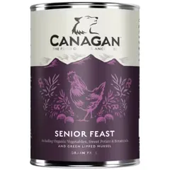 Hrana Umeda pentru Caini Canagan Senior Feast Fara Cereale 400g