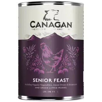 Hrana Umeda pentru Caini Canagan Senior Feast Fara Cereale 400g