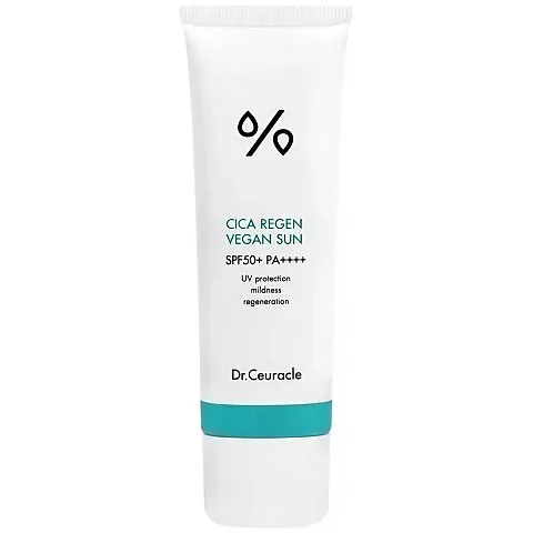 Crema de Protectie Solara Dr. Ceuracle Cica Regen Vegan Sun SPF50+ PA++++ 50ml