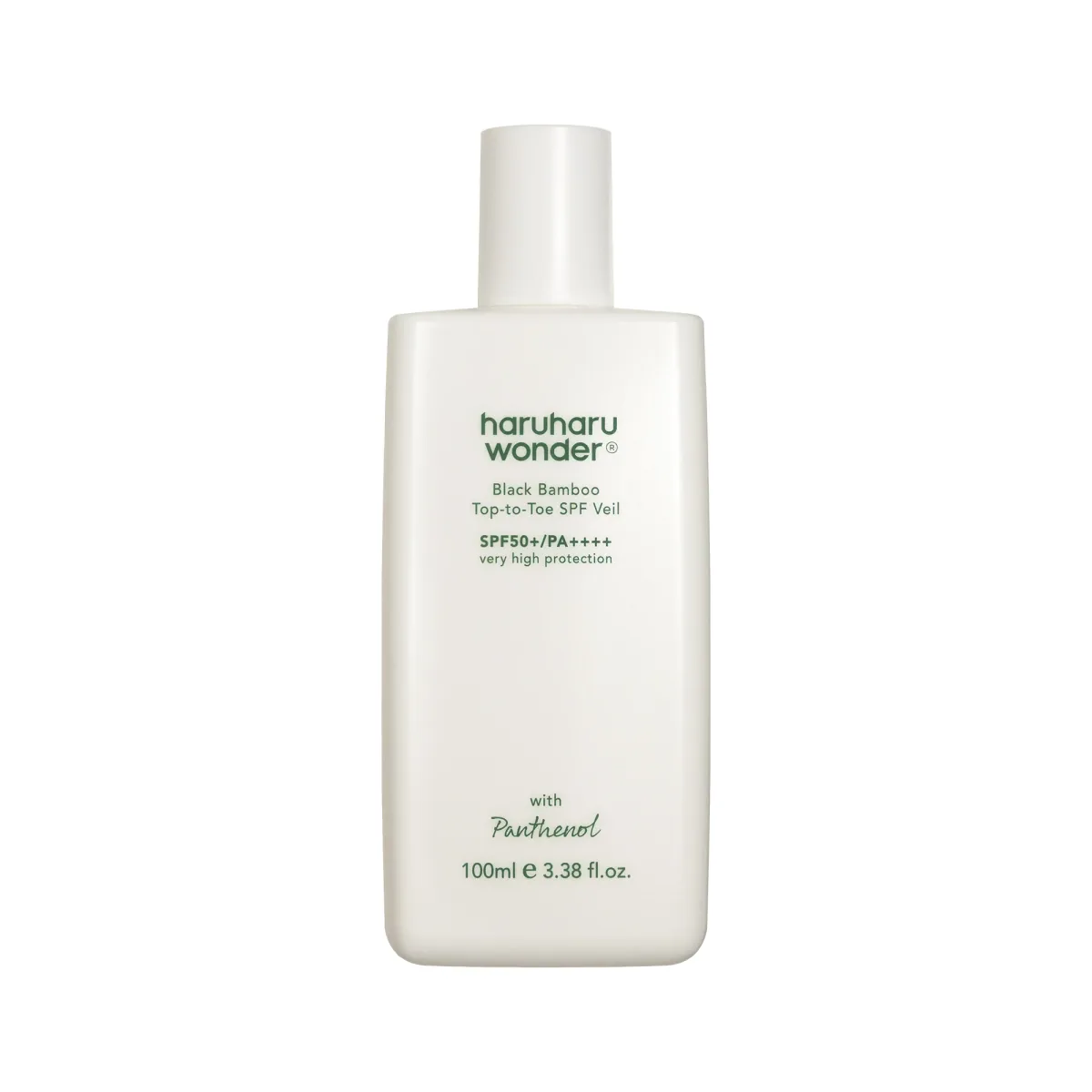 Haruharu Wonder Black Bamboo Top-to-Toe SPF Veil SPF50+ PA++++ 100ml