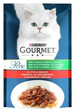 Hrana Umeda pentru Pisici Gourmet Perle Vita Legume 85g