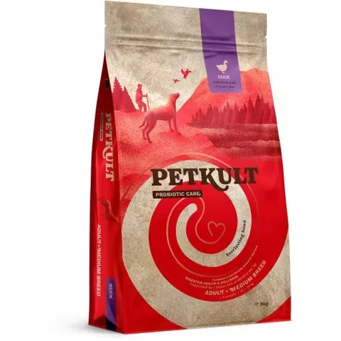 Hrana Uscata Caini Petkult Probiotic Care Adult Talie Medie Rata 8kg