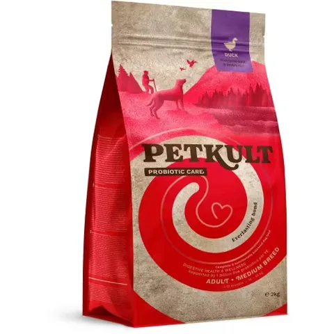Hrana Uscata Caini Petkult Probiotic Care Adult Talie Medie Rata 2kg