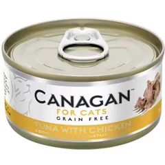 Hrana Umeda Pisici Canagan Cat Ton si Pui 75g