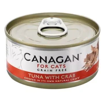 Hrana Umeda pentru Pisici Canagan Cat Ton si Crab 75g