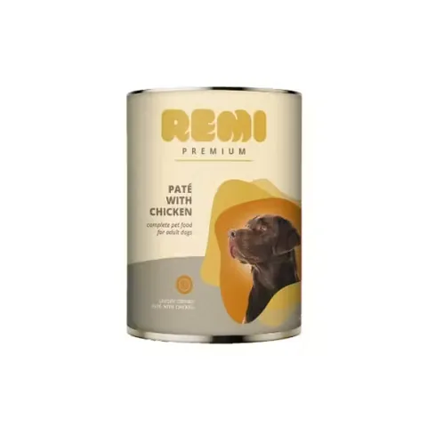 Hrana Umeda pentru Caini Remi Premium Pate cu Pui 400g