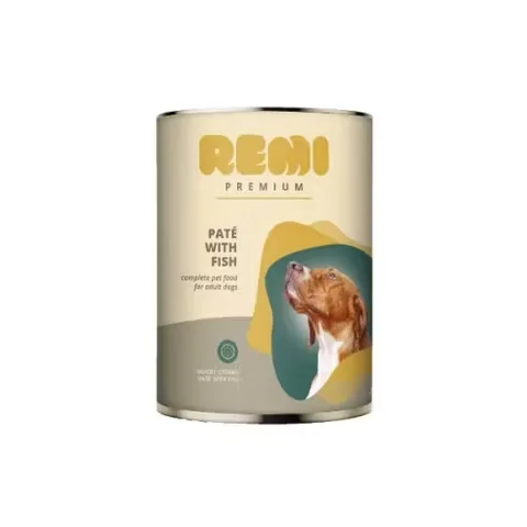 Hrana Umeda Caini Remi Premium Pate cu Peste 400g