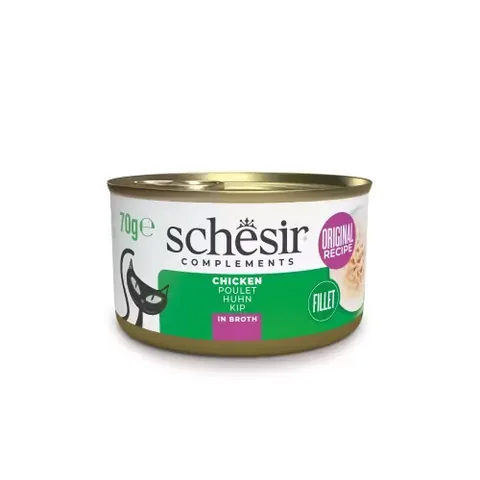 Hrana Umeda Pisici Schesir Pui in Supa 70g